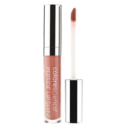 Peptide Lip Shine SPF 30 champagne bottle || champagne